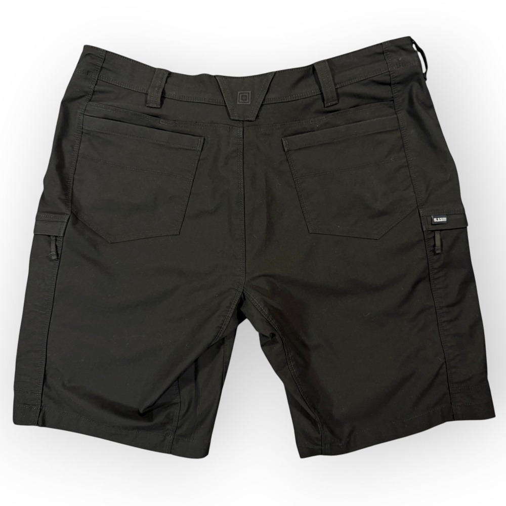 5.11 Apex Tactical 11" Cargo Shorts Mens 40 Black Utility Outdoor Hiking - Picture 4 of 10